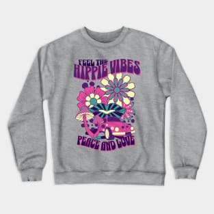 Hippie Vibes Crewneck Sweatshirt